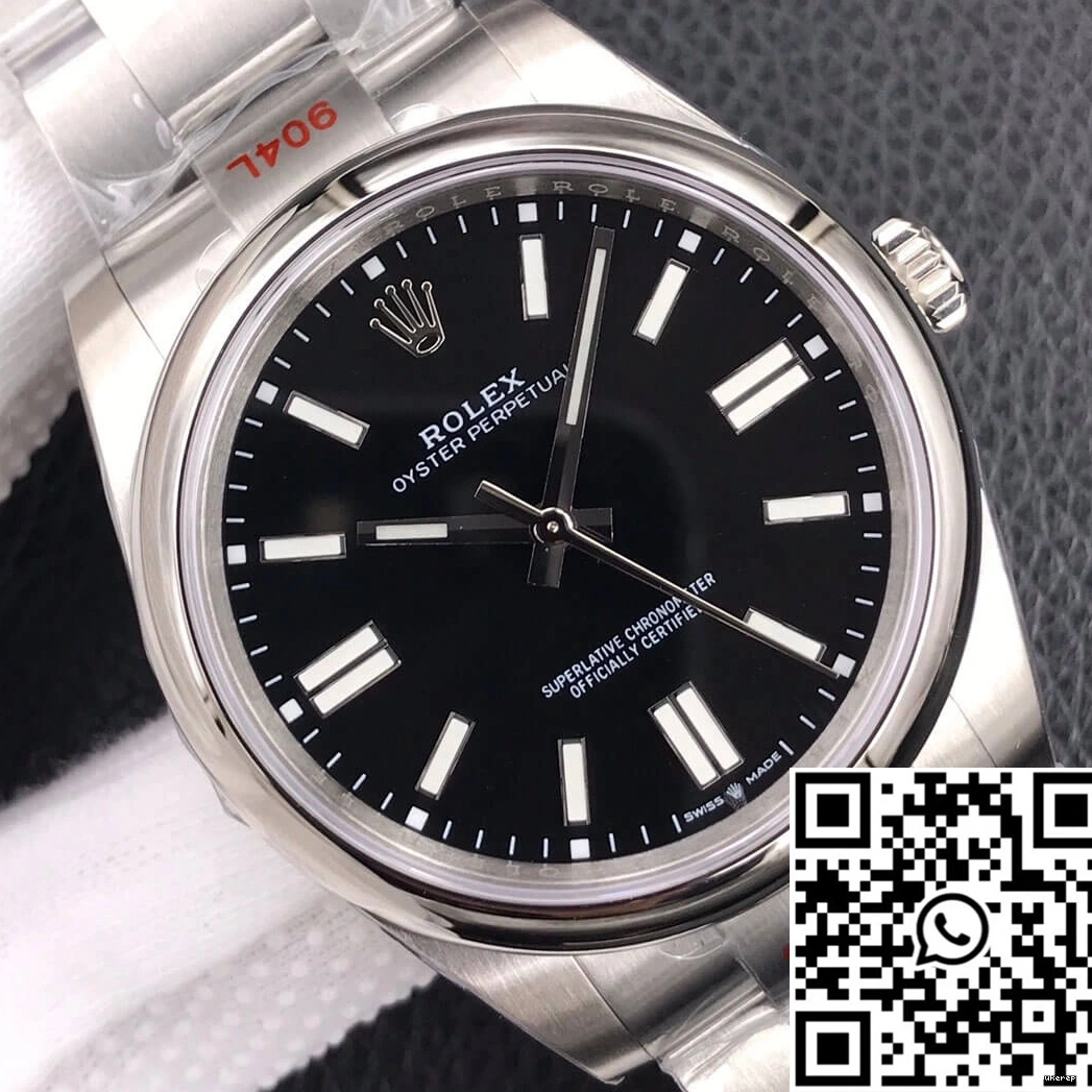 EW Rolex M124300-0002 Perpetual Dial Oyster 41MM Black Factory 1217